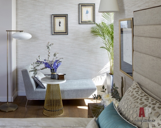 Фото интерьера зоны отдыха квартиры в стиле фьюжн