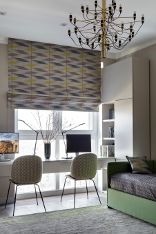 Фото интерьера детской квартиры в стиле фьюжн