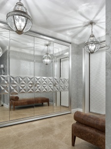 Фото интерьера входной зоны квартиры в американском стиле