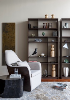 Фото интерьера гостиной квартиры в стиле фьюжн