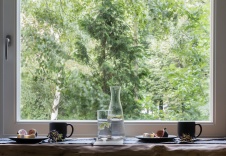 Фото интерьера кухни квартиры в стиле эко