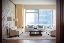 Фото интерьера гостиной квартиры в современном стиле