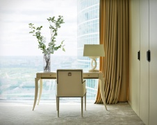 Фото интерьера кабинета квартиры в современном стиле