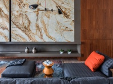 Фото интерьера гостиной дома в современном стиле