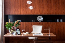 Фото интерьера кабинета дома в современном стиле