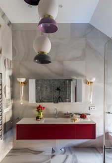 Фото интерьера спальни дома в современном стиле