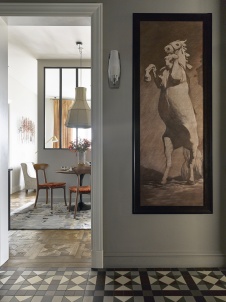 Фото интерьера входной зоны квартиры в стиле фьюжн