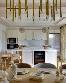 Фото интерьера кухни квартиры в стиле фьюжн