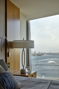 Фото интерьера спальни в стиле фьюжн