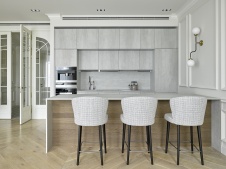 Фото интерьера кухни квартиры в стиле фьюжн