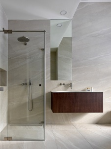 Фото интерьера санузла дома в стиле минимализм