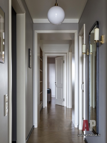 Фото интерьера коридора квартиры в скандинавском стиле