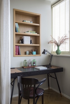 Фото интерьера кабинета квартиры в скандинавском стиле