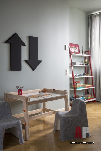Фото интерьера детской квартиры в скандинавском стиле