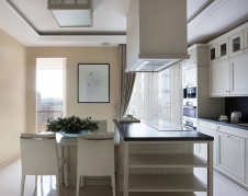 Фото интерьера кухни квартиры в стиле ар-деко