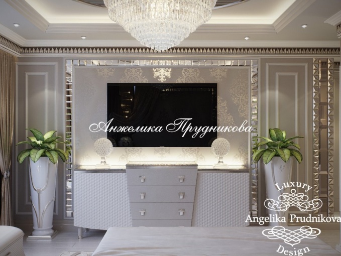 Дизайн-проект интерьера квартиры в стиле ар-деко в ЖК Симоновский