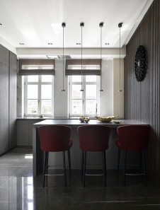 Фото интерьера кухни квартиры в стиле фьюжн