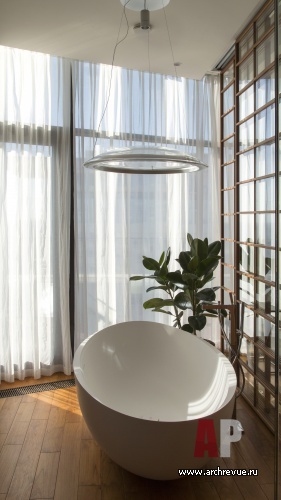 Фото интерьера ванная пентхауса в стиле минимализм