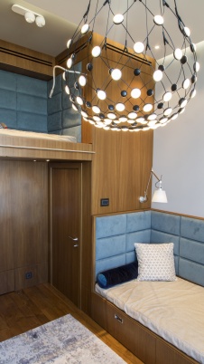 Фото интерьера детской пентхауса в стиле минимализм