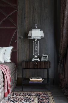 Фото интерьера спальни квартиры в стиле неоклассика