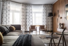 Фото интерьера зоны отдыха дома в стиле фьюжн