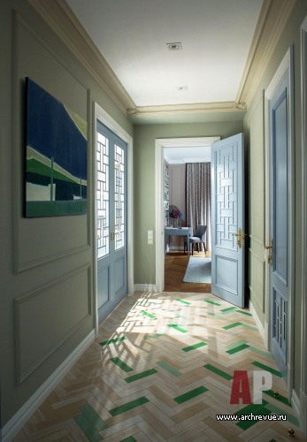 Фото интерьера коридора квартиры в стиле китч
