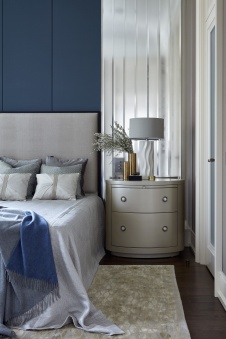 Фото интерьера спальни квартиры в американском стиле