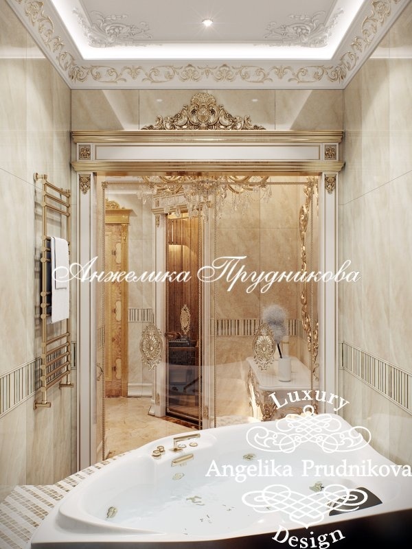 Дизайн-проект интерьера квартиры в стиле барокко в Москве