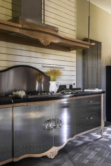 Фото интерьера кухни дома в стиле лофт