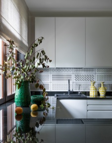 Фото интерьера кухни дома в скандинавском стиле