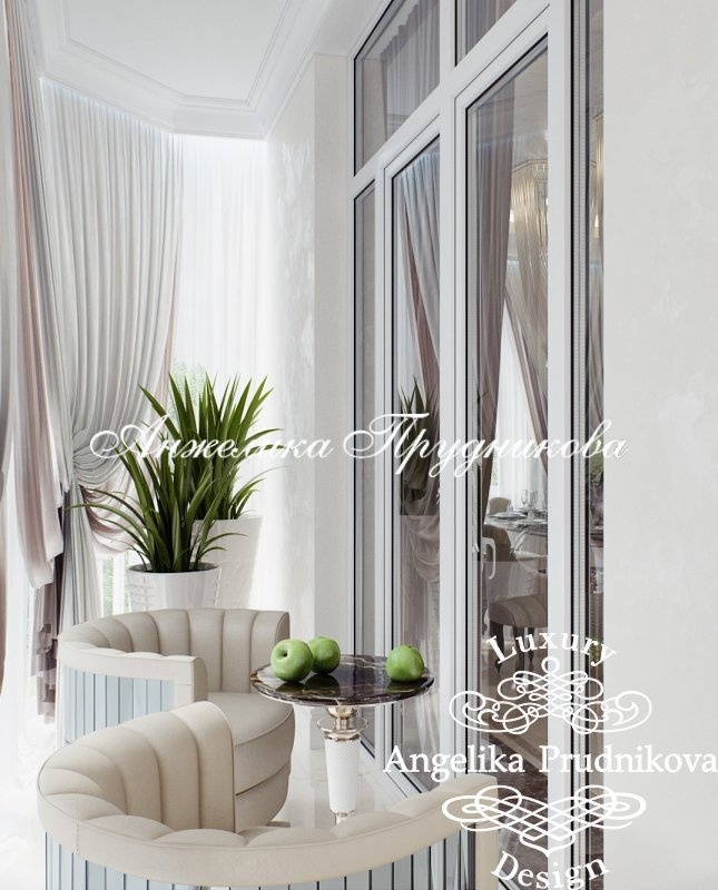 Дизайн интерьера квартиры в ЖК Montblanc в г.Новосибирск