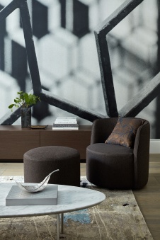 Фото интерьера гостиной квартиры в стиле лофт