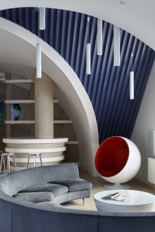 Фото интерьера зоны отдыха дома в стиле фьюжн