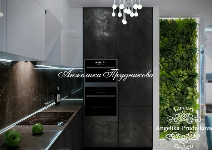 Дизайн-проект интерьера квартиры в стиле лофт в ЖК Ленинский 38