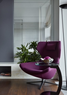 Фото интерьера спальни дома в стиле минимализм