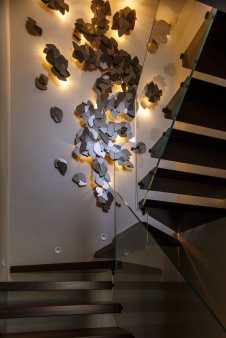 Фото лестницы пентхауса в американском стиле