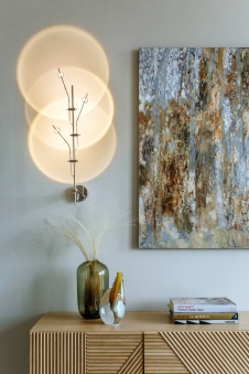 Фото интерьера спальни пентхауса в американском стиле