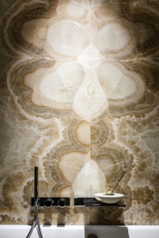 Фото интерьера гостевого санузла пентхауса в американском стиле