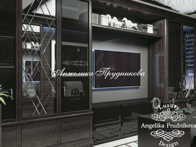 Дизайн-проект интерьера квартиры в стиле Хай-Тек в ЖК Филиград