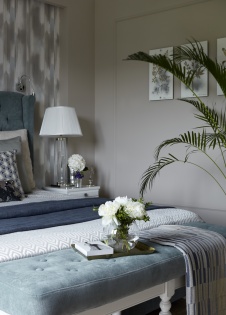 Фото интерьера спальни квартиры в американском стиле