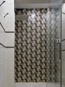 Фото интерьера санузла квартиры в американском стиле