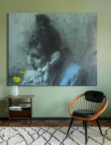 Фото интерьера гостиной квартиры в стиле фьюжн