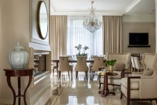 Фото интерьера столовой дома в американском стиле