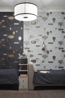 Фото интерьера детской квартиры в американском стиле