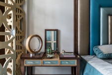 Фото интерьера спальни квартиры в стиле ар-деко