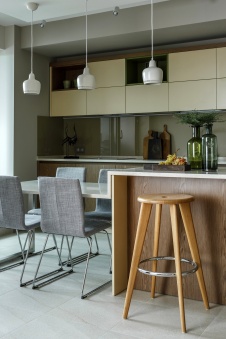 Фото интерьера кухни квартиры в стиле эко