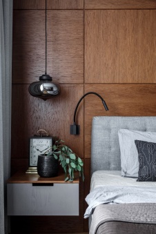 Фото интерьера спальни квартиры в стиле эко