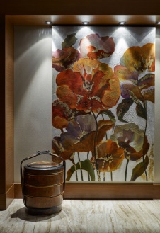 Фото интерьера входной зоны дома в стиле эко