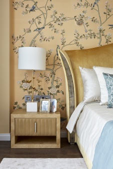 Фото интерьера спальни квартиры в американском стиле