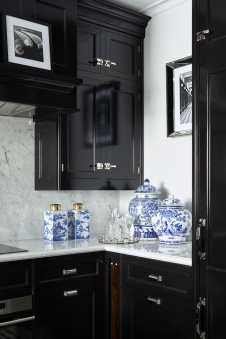 Фото интерьера кухни квартиры в американском стиле